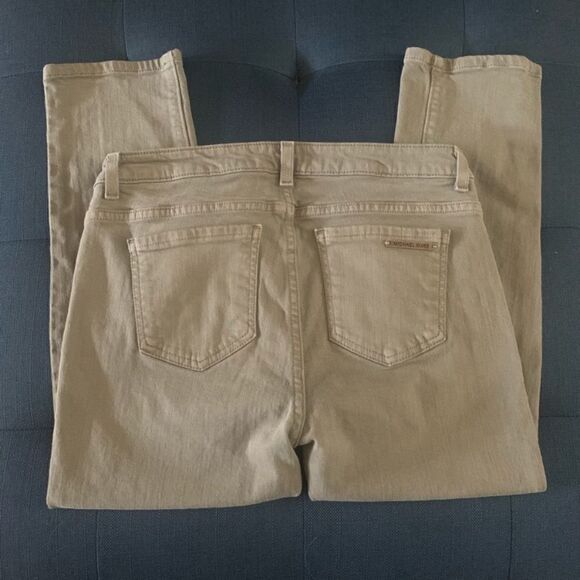 🎄Michael Kors Olive Green Crop Jeans - Picture 4 of 5